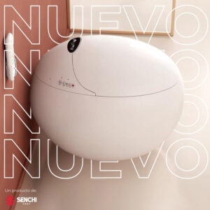 Inodoro Smart en forma de huevo